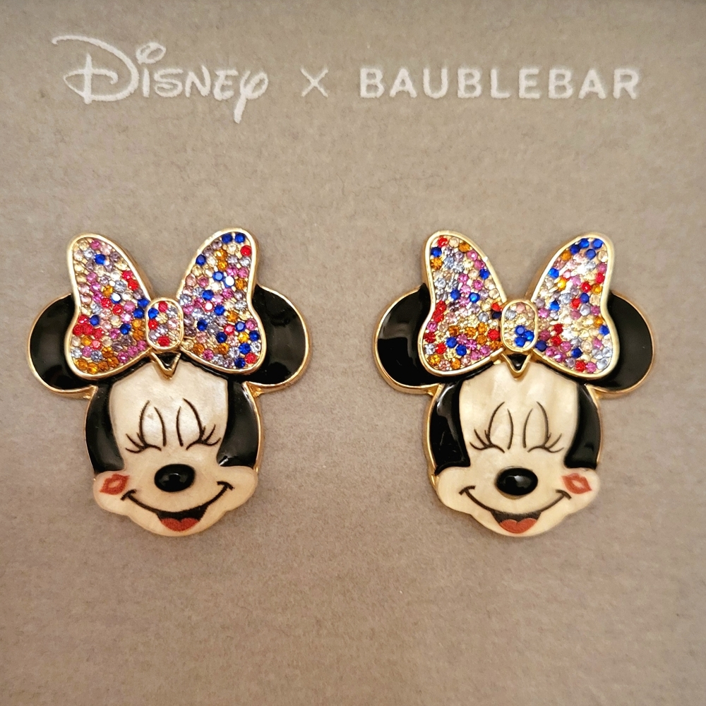 Disney x Baublebar Minnine Mouse Earrings